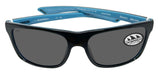 Costa Del Mar Ocearch Remora Sea Glass Gray 580 Plastic Polarized Lens Sunglasses