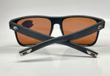 Costa Del Mar Sunglasses Spearo XL Black frame Green Mirror 580 Glass Lens