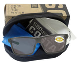 Costa Del Mar Rinconcito Matte Frame Gray 580 Plastic Polarized Sunglasses New - Matte Gray / Gray Lens