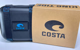 Costa Del Mar KING TIDE 8	BLACK PEARL Matte Frame Blue Glass 580 lens New