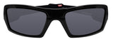 Oakley Gascan Polished Black Frame Grey Authentic Sunglasses 0OO9014