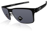 Oakley Holbrook metal sunglasses matte black prizm grey lens OO4123-1155 NEW