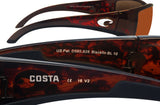 Costa Del Mar Blackfin Tortoise Frame Copper 580G Glass Polarized Lens