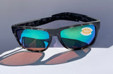 Costa Del Mar Sunglasses Spearo XL Tiger Shark Green Mirror 580 Plastic Lens