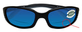 Costa Del Mar Brine Readers C-Mate Black +1.50 Blue Mirror 580P Plastic Lens