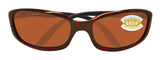 Costa Del Mar Brine Tortoise Frame Copper 580 Plastic Polarized Lens Sunglasses