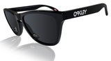 Oakley Frogskins Polished Black Prizm Black Lens Authentic Sunglasses 0OO9013