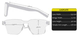 Oakley Lugplate Polished Black Prizm Ruby Lens Sunglasses