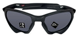 Oakley Plazma Matte Black Prizm Grey Polarized Lens Sunglasses