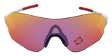 Oakley EVZero Path Matte White Frame Prizm Road Lens Sunglasses 0OO9308