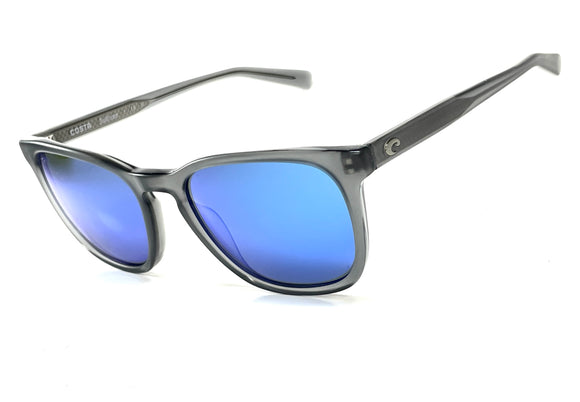 Costa Del Mar sunglasses Sullivan Matte Gray Crystal blue 580G glass lens