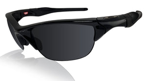 Oakley Half Jacket Black Frame Black Iridium Lens Sunglasses 0OO9144