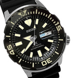 Seiko Prospex Automatic SRPD27 Black Day Date Dial Silicone Band Watch