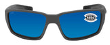 Costa Del Mar Fantail Pro Gray Blue Mirror 580 Glass Lens Sunglasses
