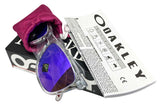 Oakley Frogskins sunglasses clear frame  prizm violet lens authentic 9013H755