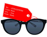 Spy Optic Hi-Fi women sunglasses black frame gray lens NEW