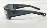 Costa Del Mar Sunglasses Blackfin Pro Black Gray Mirror 580G Glass Lens