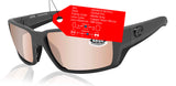 Costa Del Mar Fantail Pro Gray Copper Silver Mirror 580 Glass Lens Sunglasses