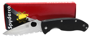 Spyderco Tenacious G10 Handles Folding Knife C122GS NEW