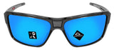 Oakley Double Edge Grey Smoke Prizm Sapphire Polarized Lens Sunglasses 0OO9380