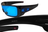 Oakley Batwolf Polished Black Frame Prizm Sapphire Lens Sunglasses 0OO9101